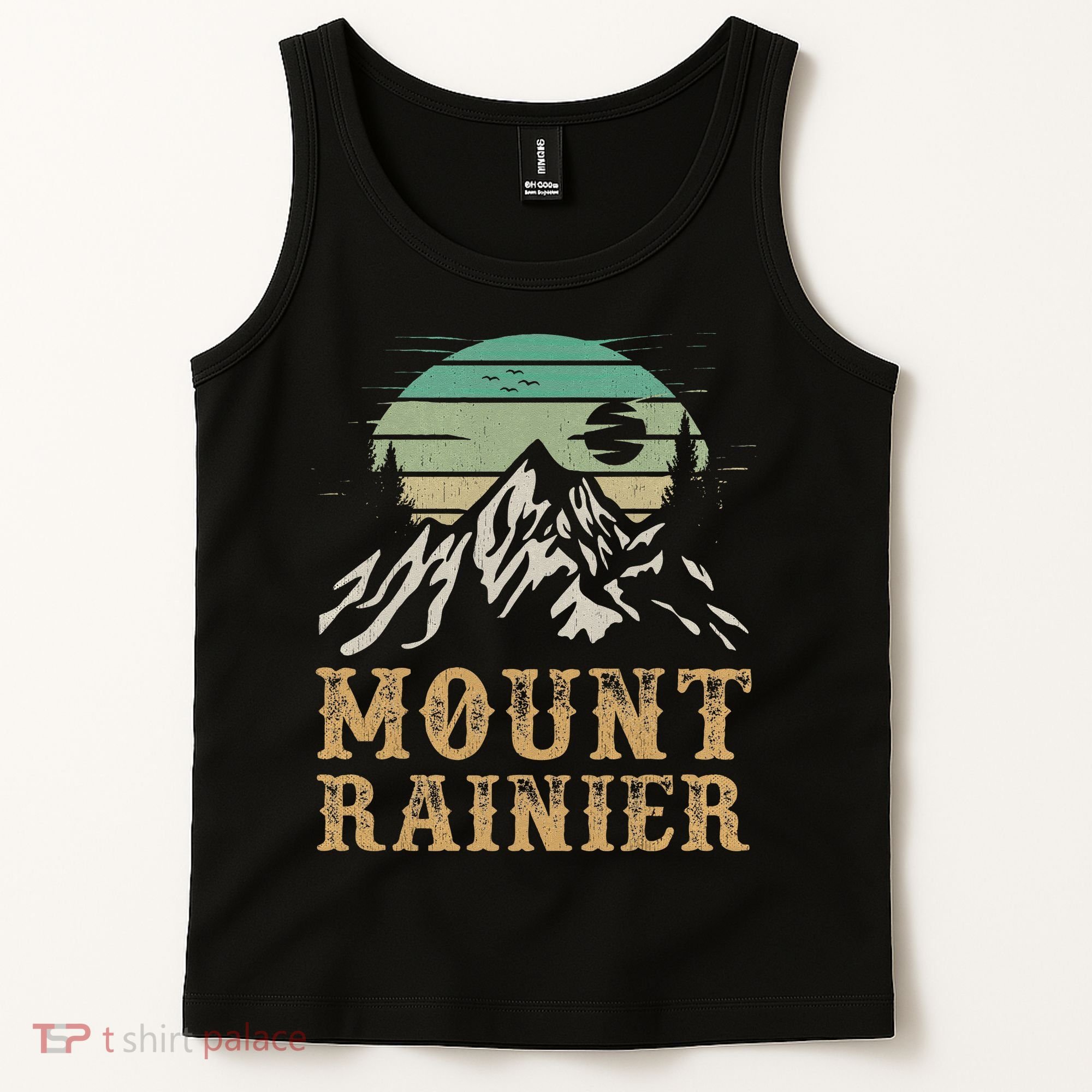 Mount Rainier National Park Merchandise Hiking Mt Rainier Tank Top