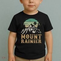 Mount Rainier National Park Merchandise Hiking Mt Rainier Toddler T-Shirt thumb 2