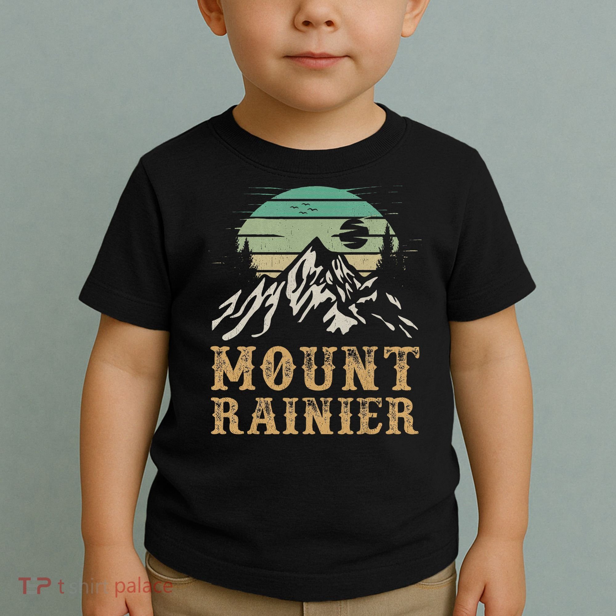 Mount Rainier National Park Merchandise Hiking Mt Rainier Toddler T-Shirt