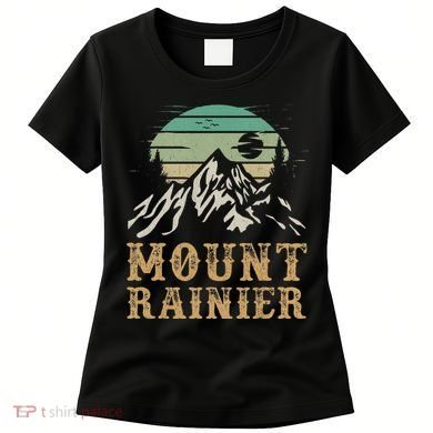 Mount Rainier National Park Merchandise Hiking Mt Rainier Women's T-Shirt