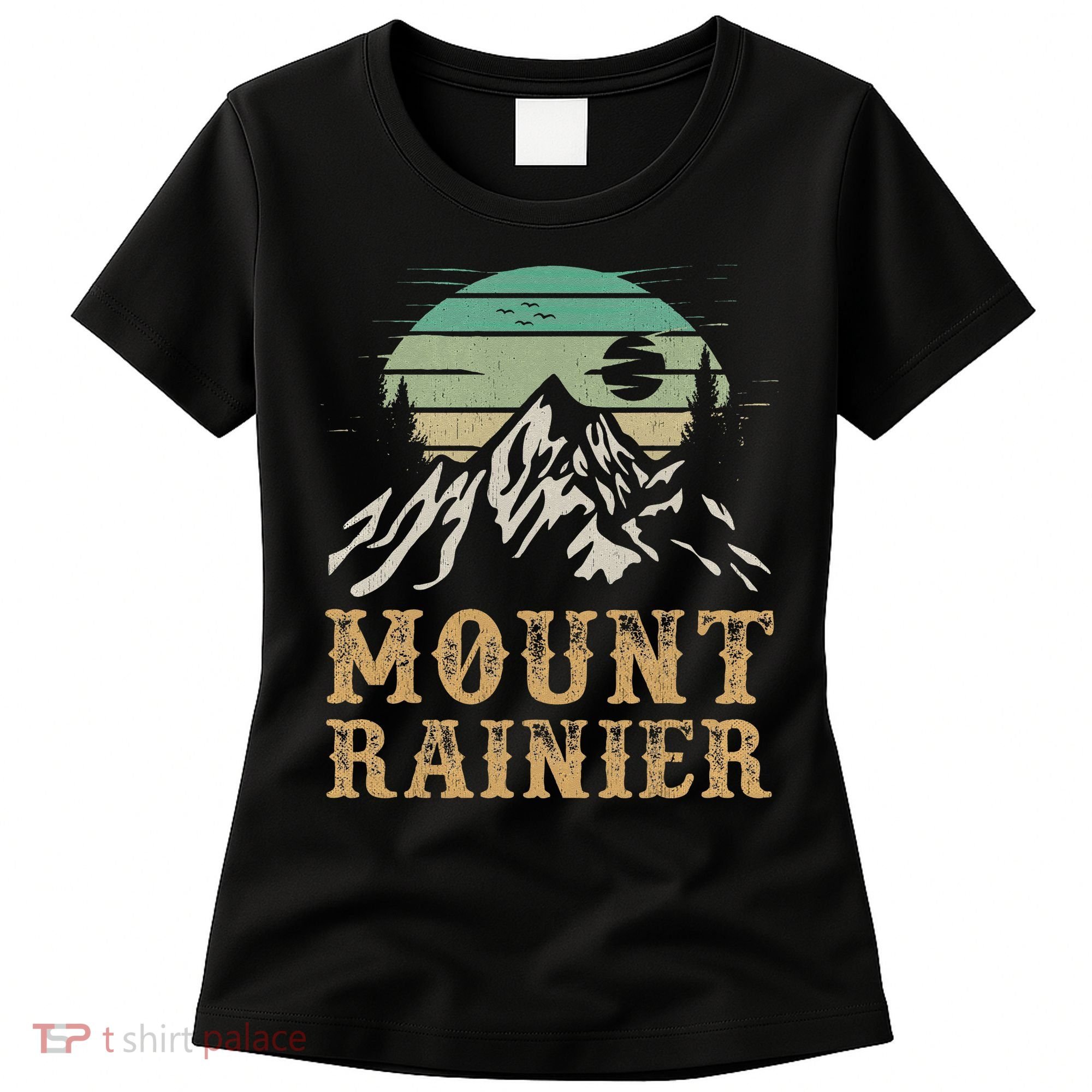 Mount Rainier National Park Merchandise Hiking Mt Rainier Women's T-Shirt
