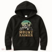 Mount Rainier National Park Merchandise Hiking Mt Rainier Kids Hoodie thumb 0