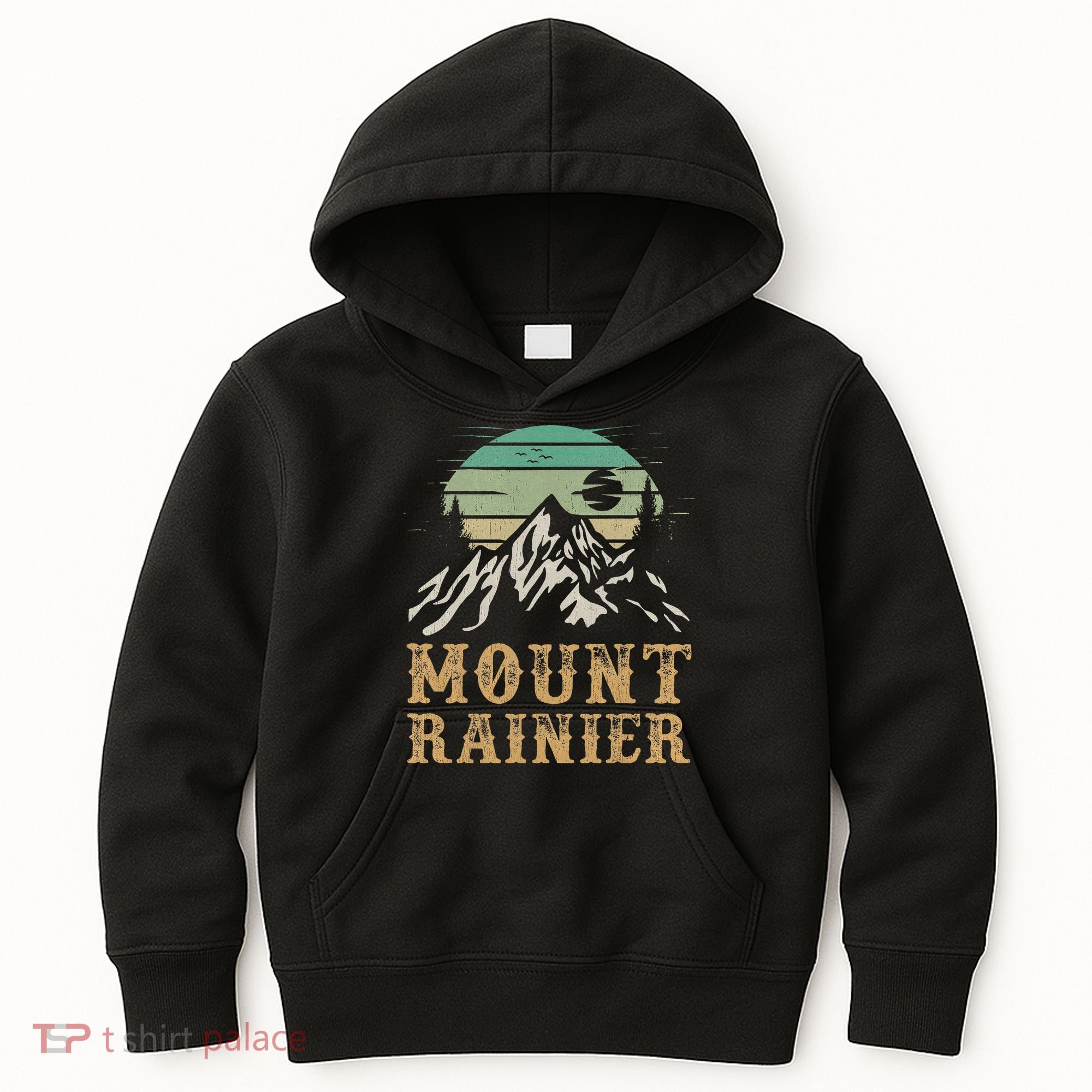 Mount Rainier National Park Merchandise Hiking Mt Rainier Kids Hoodie
