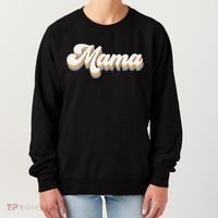 Mama Retro New Mom Funny Gift Women's Sweatshirt thumb 0