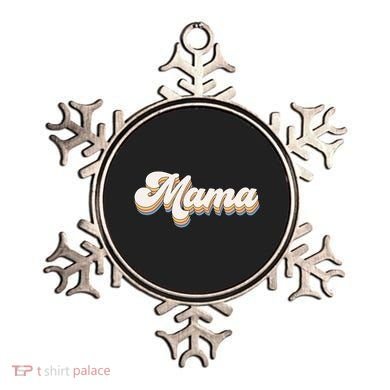 Mama Retro New Mom Funny Gift Ornament