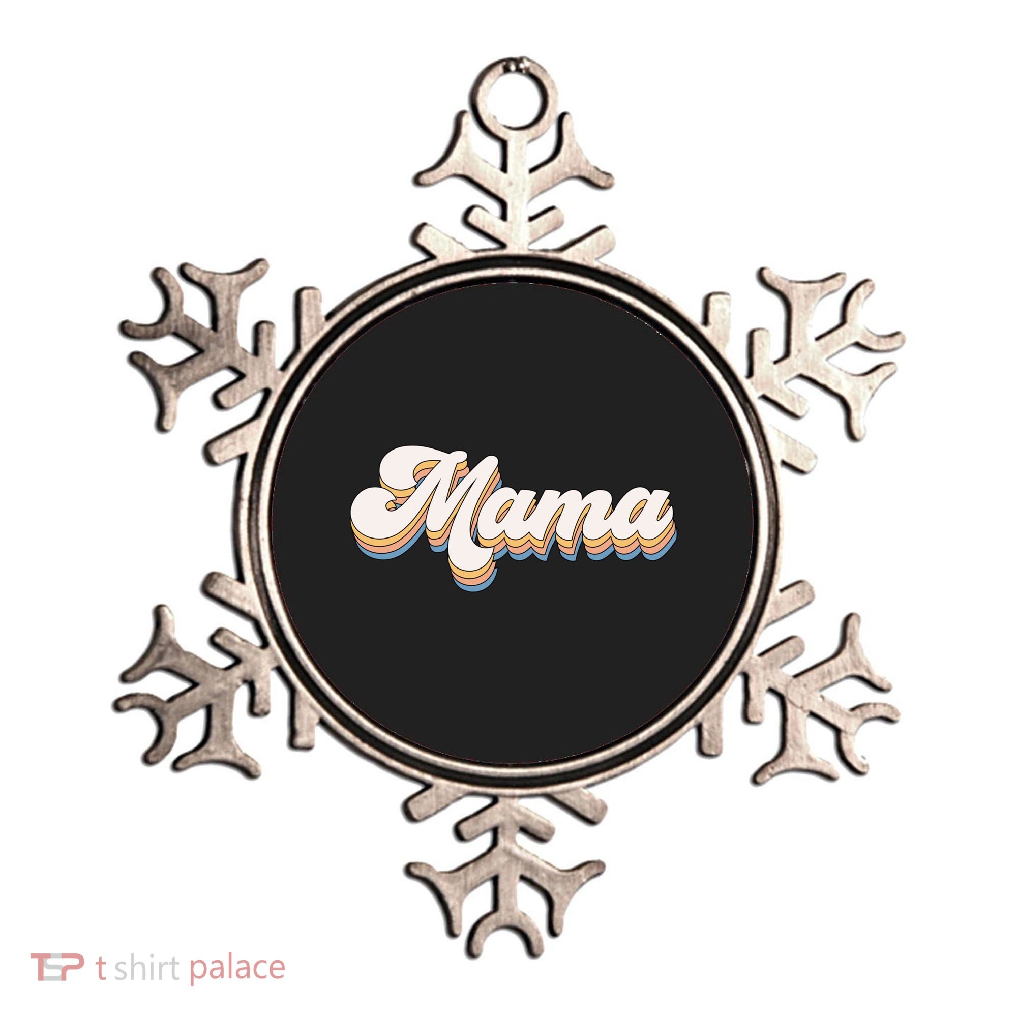Mama Retro New Mom Funny Gift Ornament