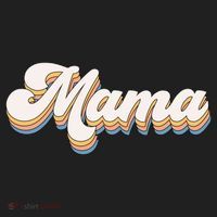 Mama Retro New Mom Funny Gift Hat thumb 2
