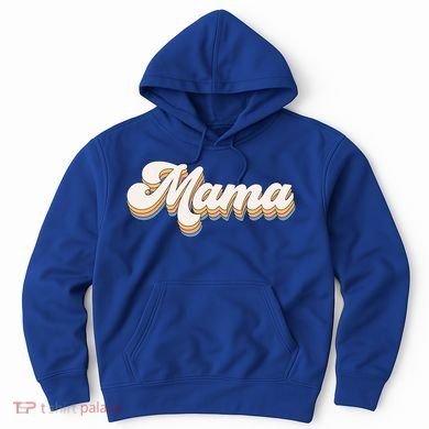 Mama Retro New Mom Funny Gift Hoodie