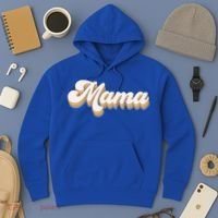 Mama Retro New Mom Funny Gift Hoodie thumb 3