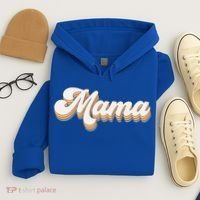 Mama Retro New Mom Funny Gift Hoodie thumb 4