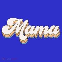 Mama Retro New Mom Funny Gift Long Sleeve Shirt thumb 2