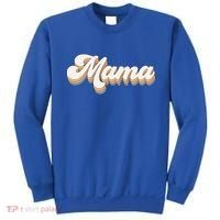 Mama Retro New Mom Funny Gift Sweatshirt thumb 0
