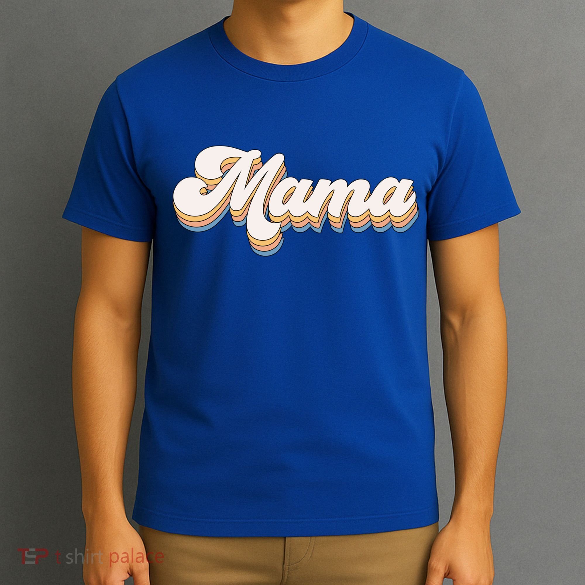 Mama Retro New Mom Funny Gift T-Shirt