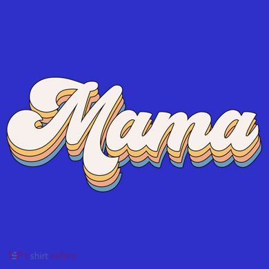 Mama Retro New Mom Funny Gift Premium T-Shirt