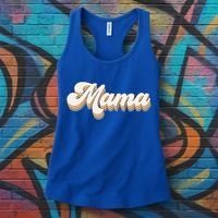 Mama Retro New Mom Funny Gift Women's Tank Top thumb 3