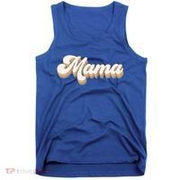 Mama Retro New Mom Funny Gift Tank Top thumb 0
