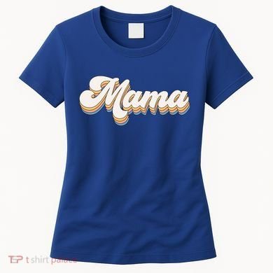 Mama Retro New Mom Funny Gift Women's T-Shirt
