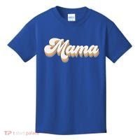Mama Retro New Mom Funny Gift Kids T-Shirt thumb 0