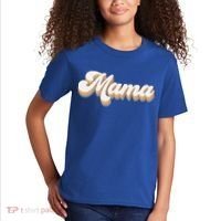 Mama Retro New Mom Funny Gift Kids T-Shirt thumb 2