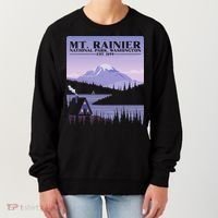 MT. Rainier National Park Hiking Vacation Women's Sweatshirt thumb 0