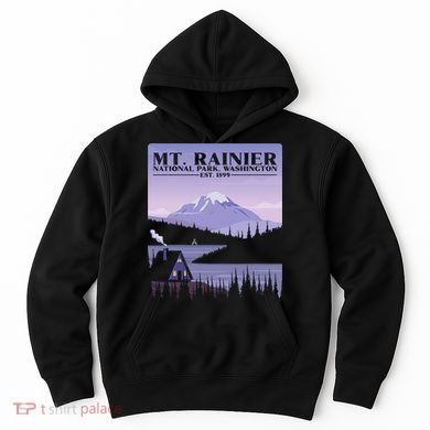 MT. Rainier National Park Hiking Vacation Hoodie