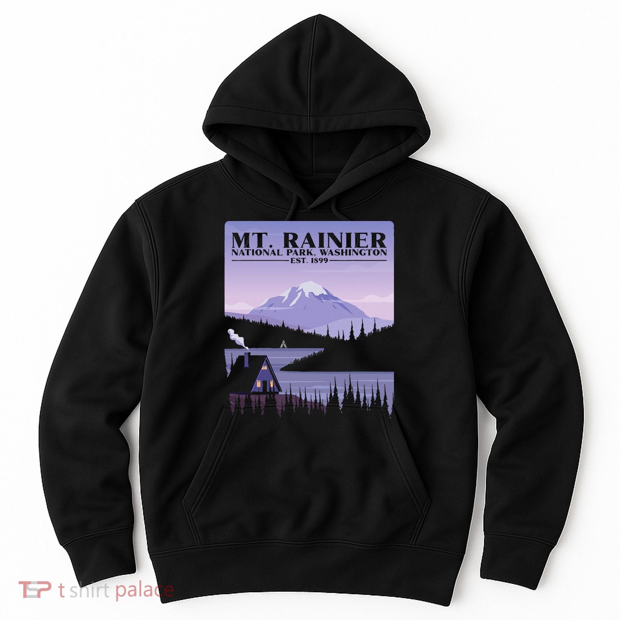 MT. Rainier National Park Hiking Vacation Hoodie