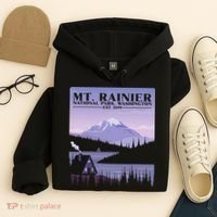 MT. Rainier National Park Hiking Vacation Hoodie thumb 4
