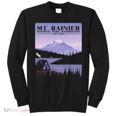 MT. Rainier National Park Hiking Vacation Sweatshirt
