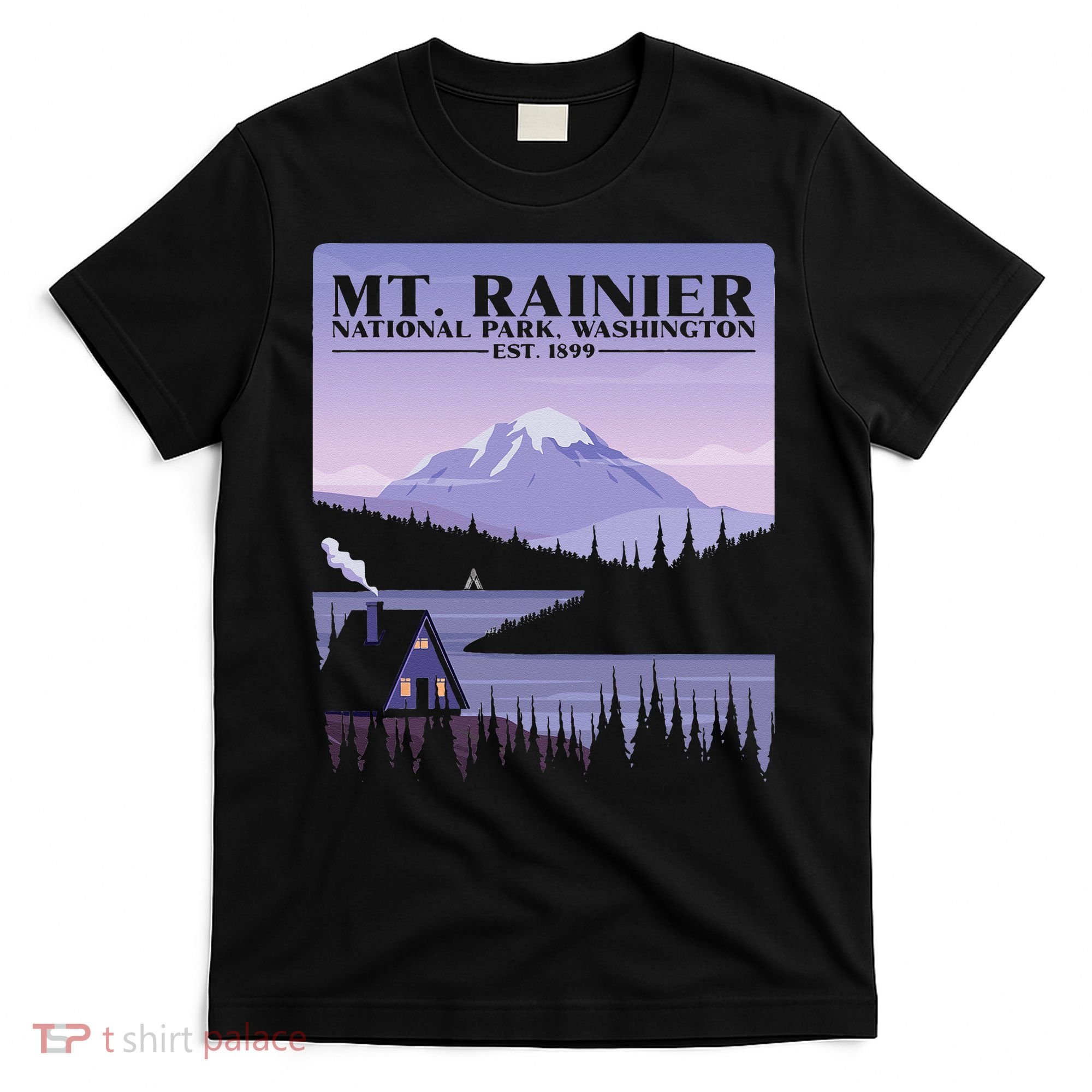 MT. Rainier National Park Hiking Vacation T-Shirt