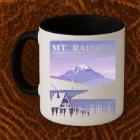 MT. Rainier National Park Hiking Vacation Coffee Mug thumb 2
