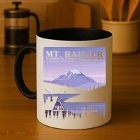 MT. Rainier National Park Hiking Vacation Coffee Mug thumb 4