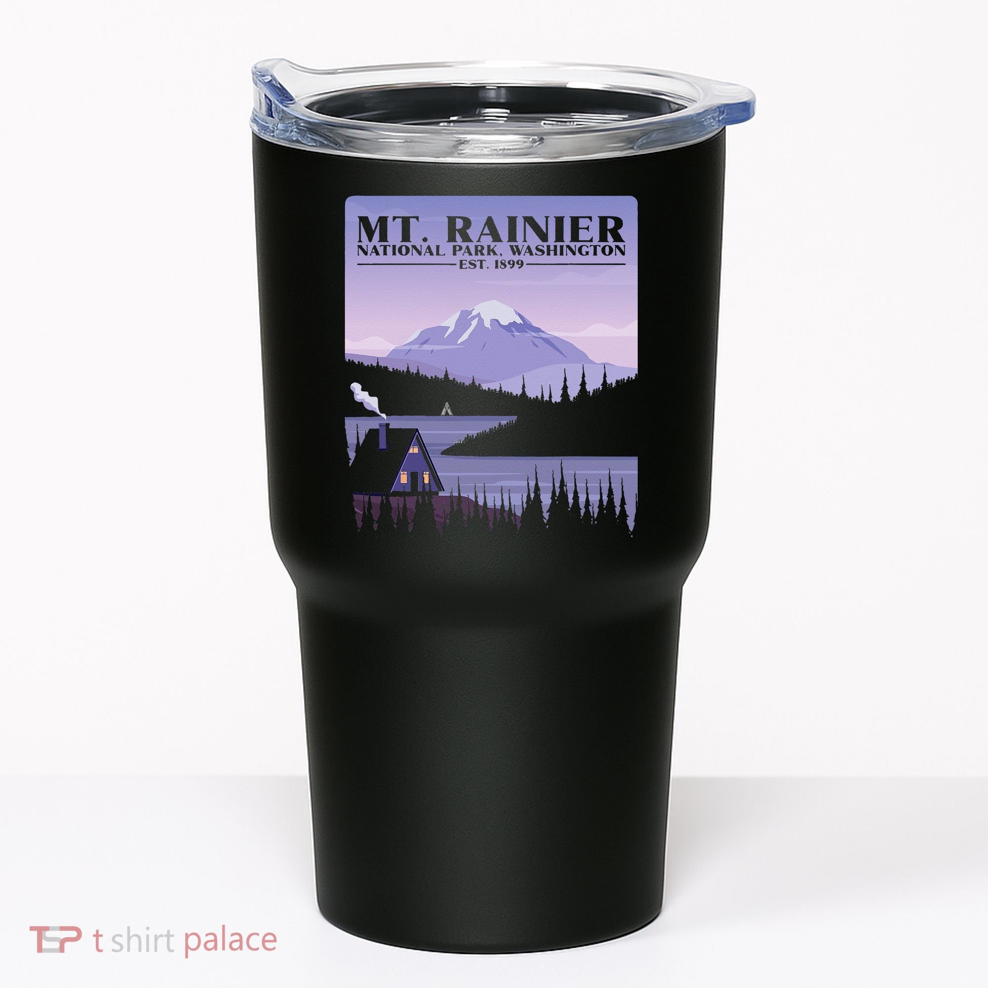 MT. Rainier National Park Hiking Vacation Tumbler