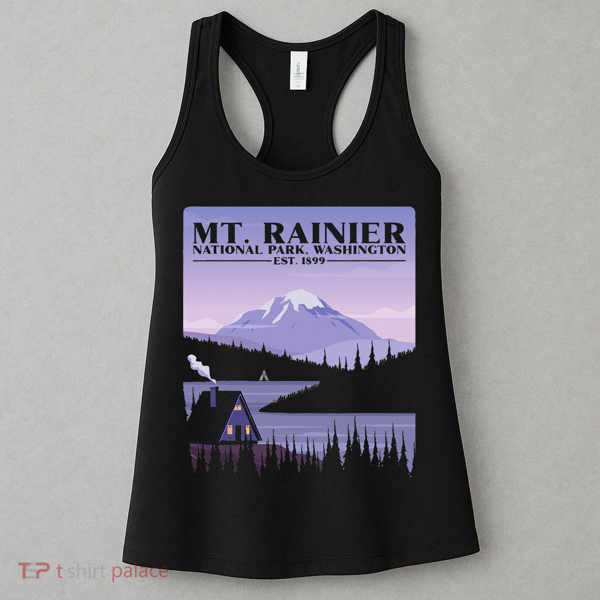 MT. Rainier National Park Hiking Vacation Women's Tank Top
