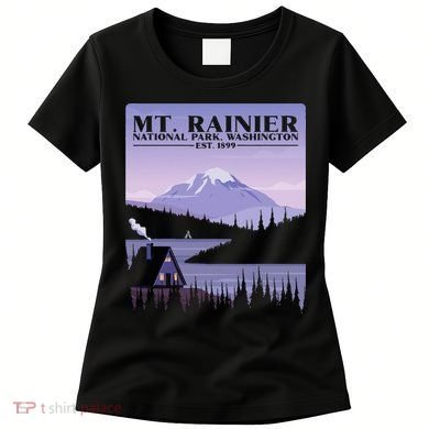 MT. Rainier National Park Hiking Vacation Women's T-Shirt