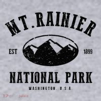 Mt. Rainier National Park Love Hiking Wanderlust Women's Sweatshirt thumb 2
