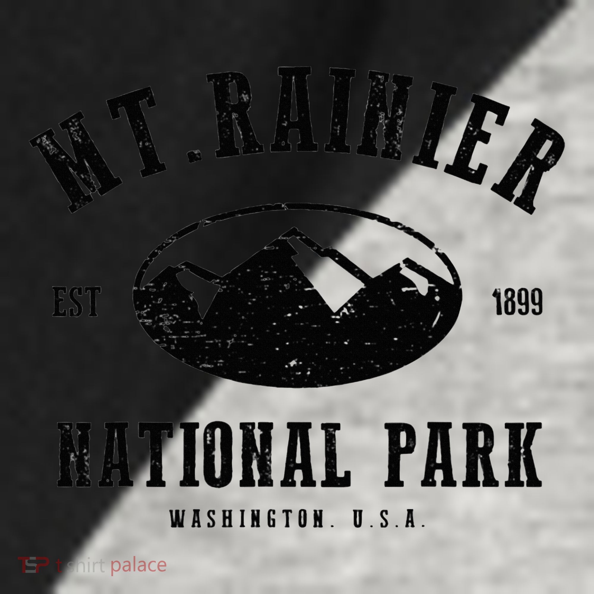 Mt. Rainier National Park Love Hiking Wanderlust Raglan Baseball Sleeve Shirt