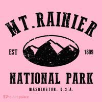 Mt. Rainier National Park Love Hiking Wanderlust Coaster thumb 2