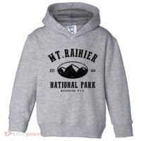 Mt. Rainier National Park Love Hiking Wanderlust Toddler Hoodie thumb 0