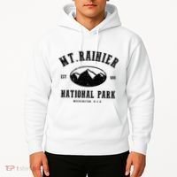 Mt. Rainier National Park Love Hiking Wanderlust Hoodie thumb 2
