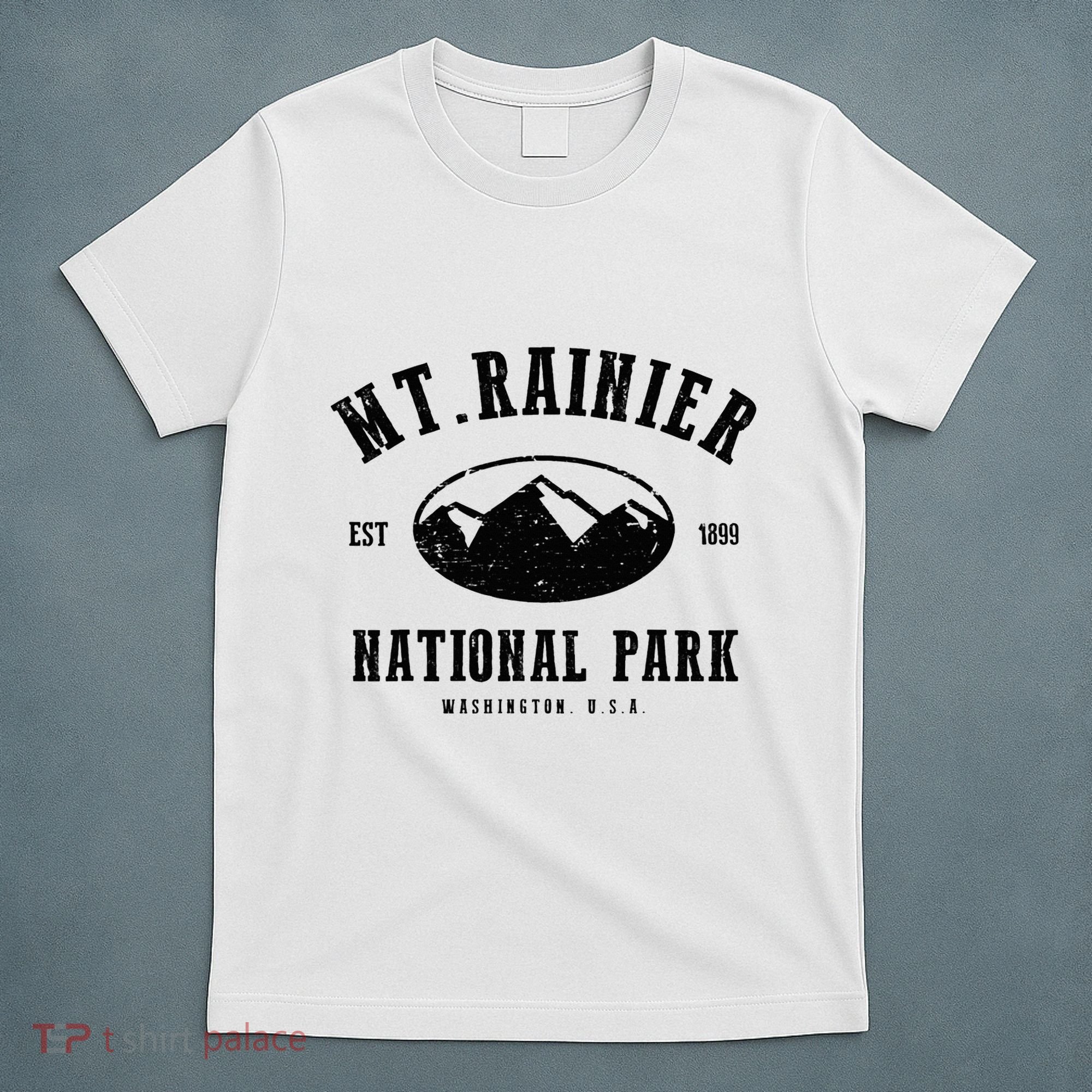Mt. Rainier National Park Love Hiking Wanderlust T-Shirt