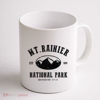 Mt. Rainier National Park Love Hiking Wanderlust Coffee Mug thumb 1