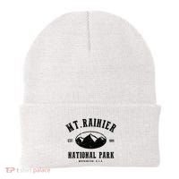 Mt. Rainier National Park Love Hiking Wanderlust Beanie thumb 0