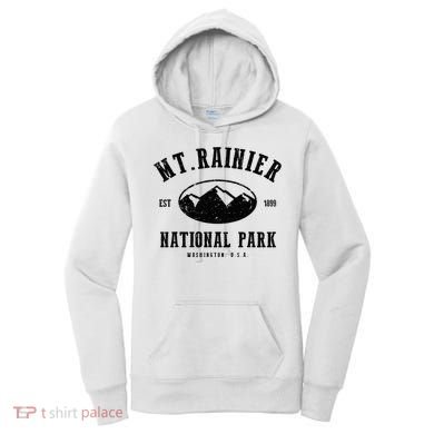 Mt. Rainier National Park Love Hiking Wanderlust Women's Hoodie