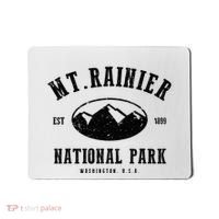 Mt. Rainier National Park Love Hiking Wanderlust Mousepad thumb 0