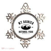 Mt. Rainier National Park Love Hiking Wanderlust Ornament thumb 0