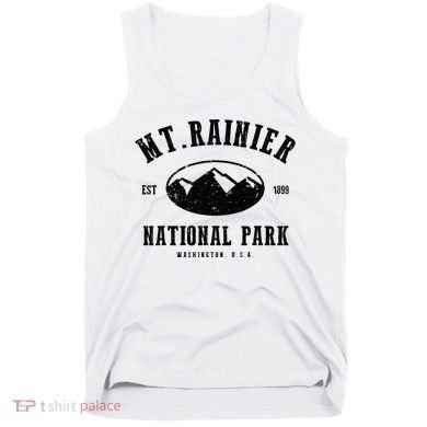 Mt. Rainier National Park Love Hiking Wanderlust Tank Top