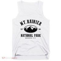 Mt. Rainier National Park Love Hiking Wanderlust Tank Top thumb 0