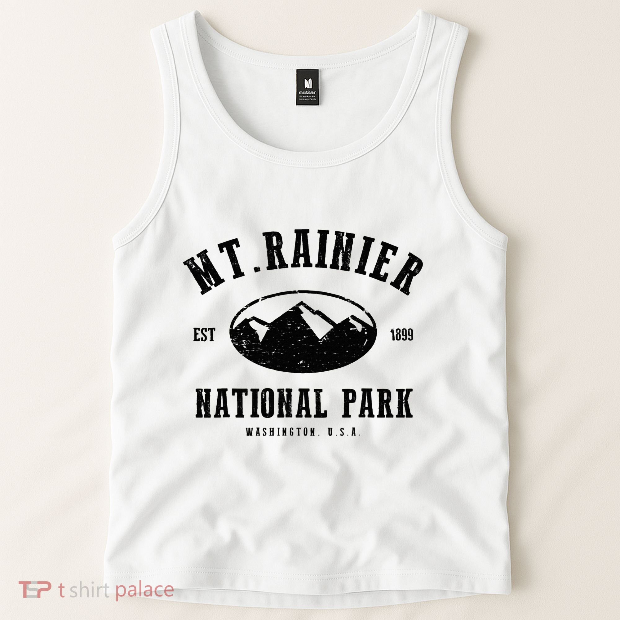 Mt. Rainier National Park Love Hiking Wanderlust Tank Top