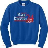 Mark Robinson North Carolina For Governor Election 2024 Kids Sweatshirt thumb 0