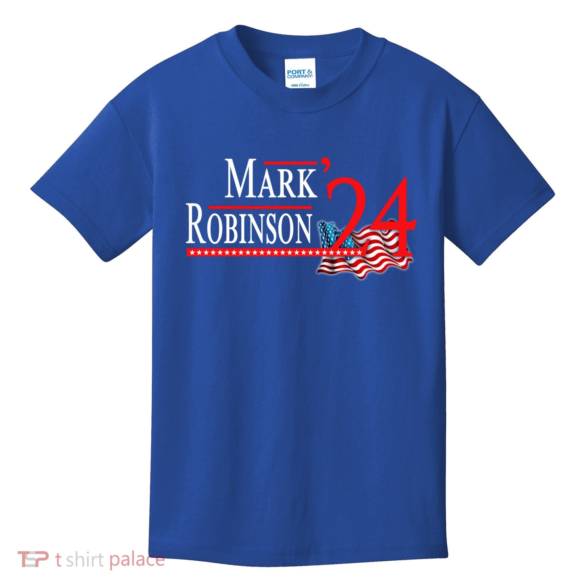 Mark Robinson North Carolina For Governor Election 2024 Kids T-Shirt